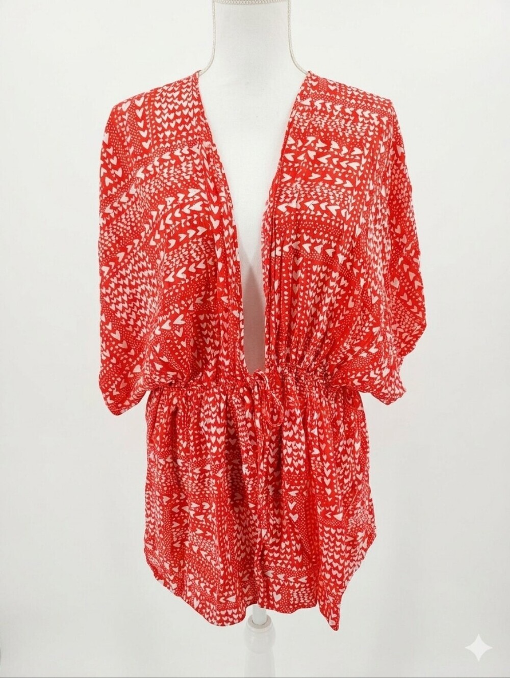 New Victorias Secret Robe in red with hearts